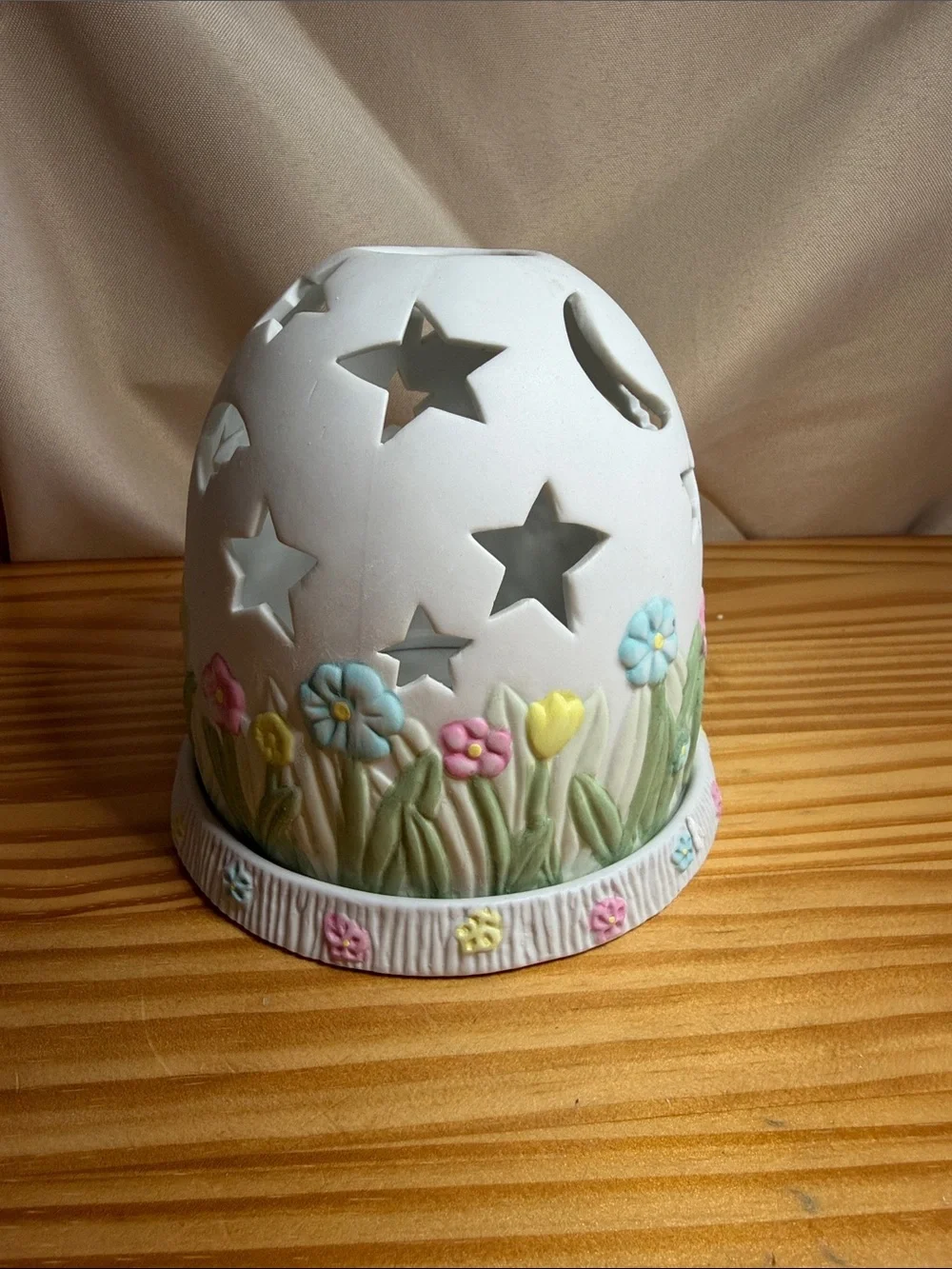 PartyLite Celestial Garden Tealight Candle Holder P0248 Vtg NIB